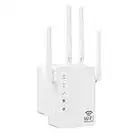 2023 WiFi Extender，5G Dual Band 1200Mbps Fastest WiFi Long Range Extenders Booster Covers Up to 8500 Sq.Ft and 40 Devices Wireless Internet Repeater and Signal Amplifier for Home Easy Setup