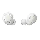 Sony WF-C500 - Auriculares "True Wireless", Hasta 20 horas de autonomía con funda de carga, Compatible con Voice Assistant, Micrófono incorporado para llamadas telefónicas, Conexión Bluetooth, Blanco