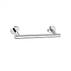 Stainless Steel Towel Hanger Silver Towel Holder-Towel Rail 30cm Sink Towel Rails-Rust-Free SUS 304 for Bathroom shower Hanger-Towel Rail and Kitchen Clothes Rail Accessories Wall Mount Chrome Rack