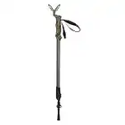 Axial EZ-Stik Adjustable Push Button Shooting Stick, Monopod, 61 H inches, Olive, Green, one Size (21447)