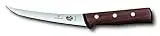 Victorinox-Swiss-Army-Cutlery Rosewood Curved Boning Knife, Semi-Stiff Blade, 6-Inch