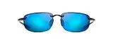 Maui Jim Hookipa 807 Sonnenbrille, Blau (Smoke Grey (B407-11), 64/17/130