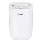 Meaco MeacoDry ABC Dehumidifier (White) - Ultra Quiet Dehumidifier - Energy Efficient Electric Compressor Dehumidifier for home - Removes Condensation & Damp, prevents Mould