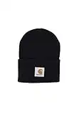 Carhartt Mens Beanie, Black, One Size