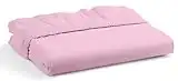 Fitted Sheet 40CM Deep Bed Sheet King Size 152X200CM Pink Hotel Quality Poly Cotton (Pink, King)