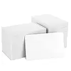 SHANQ Lot de 150 cartes vierges en PVC blanc imprimables compatibles avec toutes les imprimantes de cartes en plastique de bureau, 30 mm, 760 microns, taille carte de crédit CR80, 85,5 mm x 54 mm