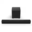 VIZIO V-Series 2.1 Compact Home Theater Sound Bar with DTS Virtual:X, Bluetooth, Wireless Subwoofer, Voice Assistant Compatible, Includes Remote Control - V21t-J8