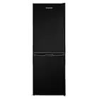 Russell Hobbs Low Frost Black 60/40 Fridge Freezer, 173 Total Capacity, Freestanding 50cm Wide 145cm High, Fast Freeze, Adjustable Thermostat, RH50FF145B, 2 Year Guarantee