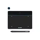 XPPen Deco Fun XS Tablet Graphic Drawing Tablet with 8192 Levels Pressure Battery-Free Stylus, 4X3 inch Digital Drawing Tablet Compatible with Window/Mac/Android/Chrome/Linux for OSU Game-Blue