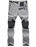 MAGCOMSEN Hiking Pants for Men Work Pants Waterproof Pants Quick Dry Pants Softshell Pants Summer Pants Lightweight Pants Camping Pants