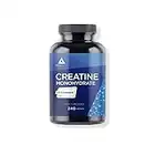 Bodyathlon- Monoidrato di Creatina Creapure®- 240 compresse- Creatina pura 3000mg- Qualità guarantita – Aumenta la tua massa musculare, forza e resistenza