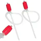 Pompe Siphon Manuel Pompe De Transfert 2PCS, Pompe Manuelle Siphon pour Essence, Carburant ou Eau pour Pompage et Transfert de Transfert de Liquide