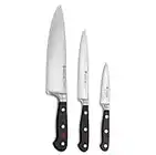 Wusthof Classic - 3 Pc. Chef’s Knife Set w/Custom Engraving - Create an heirloom today!