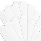 DALIX White Vertical Replacement Blinds Slats Sliding Door Window Patio (12 Pack)
