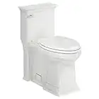 American Standard 2851A104.020 Town Square S Right Height Elongated One-Piece Toilet with Seat, White