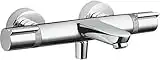 Hansgrohe 15348000 - Baño de agua/mezclador de la ducha Chrome Versostat²