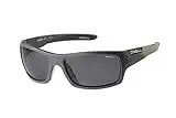 O'NEILL Barrel 2.0 Men's Polarized Wrap Sunglasses Matte Gray Surfboard, 62 mm