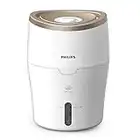 Philips Series 2000 Luftbefeuchter – Lufterfrischer für Räume bis 38 m², NanoCloud-Technologie, 2 Geschwindigkeitsstufen, 2-Liter-Tank (HU4811/10)