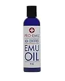 PRO EMU OIL (4 oz) All Natural Emu Oil - AEA Certified - Made In USA - Best All Natural Oil for Face, Skin, Hair and Nails.