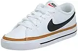 Nike Men's Court Legacy Gymnastics Shoe, White Black Desert Ochre Gum Light Brown, 9