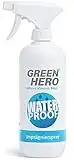 Green Hero Imprägnierspray 500 ml für Textilien - Jacken, Schuhe, Sofa, Couch und Leder, Ohne Treibgas, Effektive Nanoversieglung, öl und wasserabweisend mit Bester Waschbeständigkeit Imprägnierung