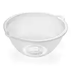 Addis Large 3 litre capacity Plastic Mixing Bowl, Clear