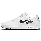 Nike Herren Air Max 90 g Golfschuh, Weiß/Schwarz, 44 EU