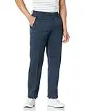 Amazon Essentials Men's Straight-Fit Stretch Golf Trousers, Navy, 38W / 30L