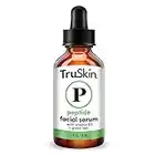 TruSkin Peptide Serum For Face with Collagen Boosting Peptides, Amino Acids, Green Tea, Aloe and Vitamins B5 & E, 1 fl oz