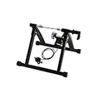 JINPALAY Rodillo de Bicicleta Entrenamiento,Rodillo Bicicleta Plegable para Entrenamiento Indoor con Resistencia Magnética para Ruedas de 26-29 Pulgadas Soporte Entrenador Bici para Casa Interior