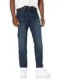 Amazon Essentials Men's Straight-Fit Stretch Jean, Dark Wash, 36W x 30L