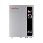 Tankless Water Heater Electric 27kW 240 Volt, thermomate On Demand Instant Endless Hot Water Heater, Digital Temperature Display for Residential Whole House Shower, 114A GRAY