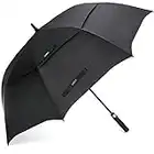 G4Free 54/62/68 Inch Automatic Open Golf Umbrella Extra Large Oversize Double Canopy Vented Windproof Waterproof Stick Umbrellas