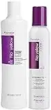 Fanola Shampoo ufficiale No Yellow & Incredible Conditioner Foam (Shampoo 350ml + Schiuma 250ml)