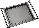 BRA Efficient - Plancha asador liso, 45 cm, aluminio fundido con antiadherente Teflon Platinum Plus