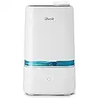 LEVOIT 4L Humidifiers for Bedroom Large Room & Essential Oil Diffuser, Quiet Cool Mist for Home, Baby and Plants, Last up to 40Hours, Dual 360° Rotation Nozzles, Handle Design, Auto Shut Off, Blue
