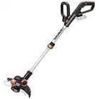 Worx WG163E.9 Decespugliatore Tagliabordi a Batteria, Diametro di Taglio 30 cm, 1 Filo 1,65 mm, 20 V - Solo Corpo Macchina senza batteria e caricabatteria