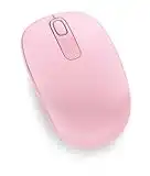 Microsoft – Wireless Mobile Mouse 1850 Rosa Claro