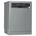 Hotpoint HFC 3C26 WC X UK Freestanding Standard Dishwasher, 14 Place Settings, 7 Programs, Stainless Steel