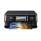 Epson Expression Photo XP-8700 Wireless All-in-One Printer with Built-in Scanner and Copier and 4.3" Colour Touchscreen , Black