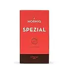 J. Hornig Kaffee gemahlen Spezial, 500g, mildes & schokoladiges Aroma, perfekt für Filterkaffee, French Press und Mokkakanne