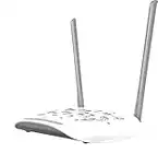 TP-Link Punto di accesso WLAN TL-WA801N 300 Mbps su 2,4 GHz (client, Bridget, ripetitore Universal/WDFS), Ethernet 1x10/100 Mbps, WPS, due antenne fisse) bianco