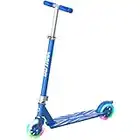 GOTRAX KX5 Tretroller, 3 verstellbare Höhen und 12,7 cm blinkende Räder, Kinderroller, leichte Aluminiumlegierung, Roller für Kinder, Jungen, Mädchen, Alter von 4 - 9 Jahren