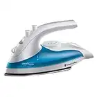 Russell Hobbs Steam Glide Travel Iron 22470, 760 W - White and Blue