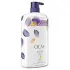 Olay Age Defying Body Wash with Vitamin E, 887 mL, White