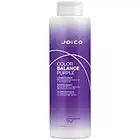 Color Balance Purple Conditioner | For Cool Blonde, Gray Hair | Eliminate Brassy Yellow Tones | Boost Color Vibrancy & Shine | UV Protection | With Rosehip Oil & Green Tea Extract | 33.8 Fl Oz