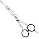 MaxylonCare Hair Cutting Scissors Barber Hair Trimming Hairdresser Professional Scissors Sharp Beard Grooming Hairdressing Shears for Men Women Kids Haircut (Silver Scissor) (Silver Scissor)