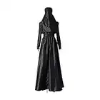 NUWIND Malvado 8 Vampiro Madam Lady Donna Beneviento Vestido Mujer Cosplay Traje Traje Traje Halloween Carnaval Accesorios Disfraces Fiesta, Negro, S