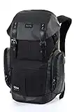 Nitro Weekender Sac à dos avec compartiment rembourré pour ordinateur portable, sac d'école, sac à dos de randonnée et compartiment humide Noir 42 l, Noir résistant., 42 L, Rucksack