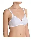 Triumph Women's Cotton Classic Stretch N Non-Wired Wireless Bra, White (White 0003), 38B (Manufacturer Size: 85B)